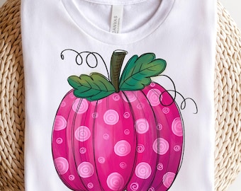Whimsical Purple Pumpkin PNG: Autumn Sublimation Design (Digital Download)