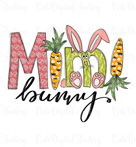 Mimi Bunny Png/ Happy Easter Png PNG Files/ Cute Bunny Png | Etsy