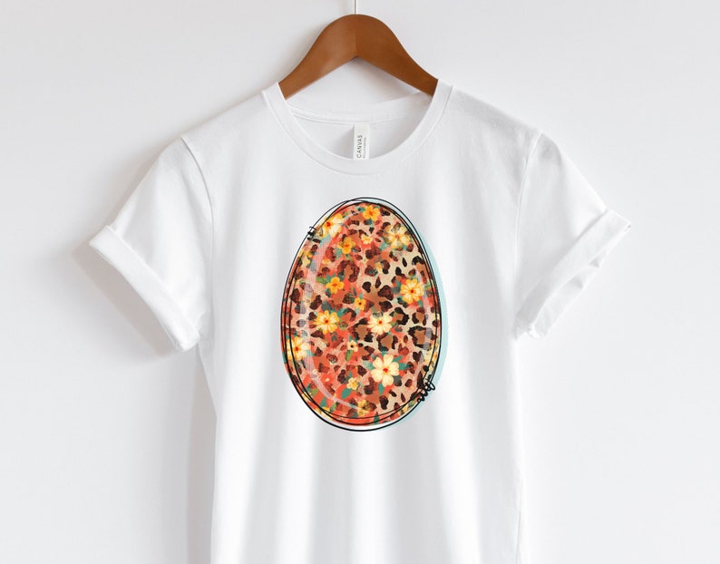 Easter Egg PNG Floral Egg PNG, Digital Download, Easter Sublimation