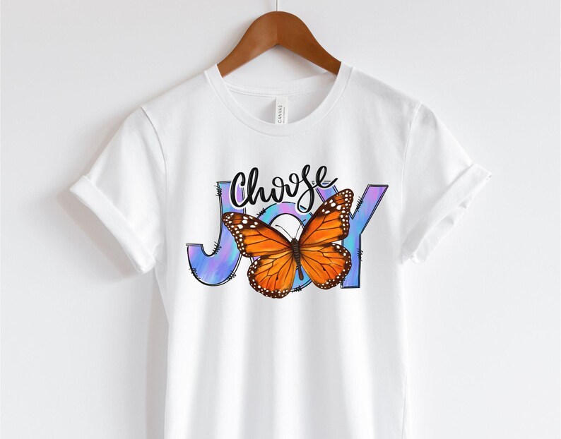 Choose Joy PNG Digital Design, christian faith religious png, motivational inspirational png, mental health bible verse png, spring summer image 4