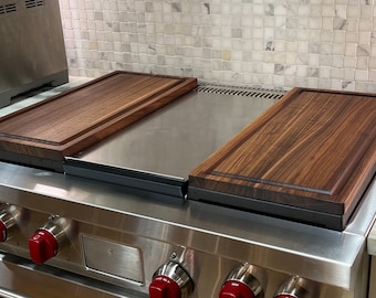 Wolf Gas Stovetop Cutting Board / Noodle Board Made From Local Hardwood.