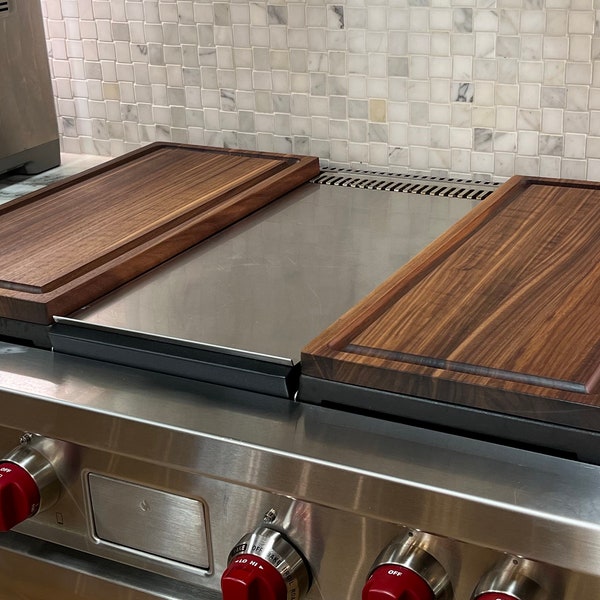 Wolf Gas Stovetop Cutting Board / Noodle Board Made From Local Hardwood.