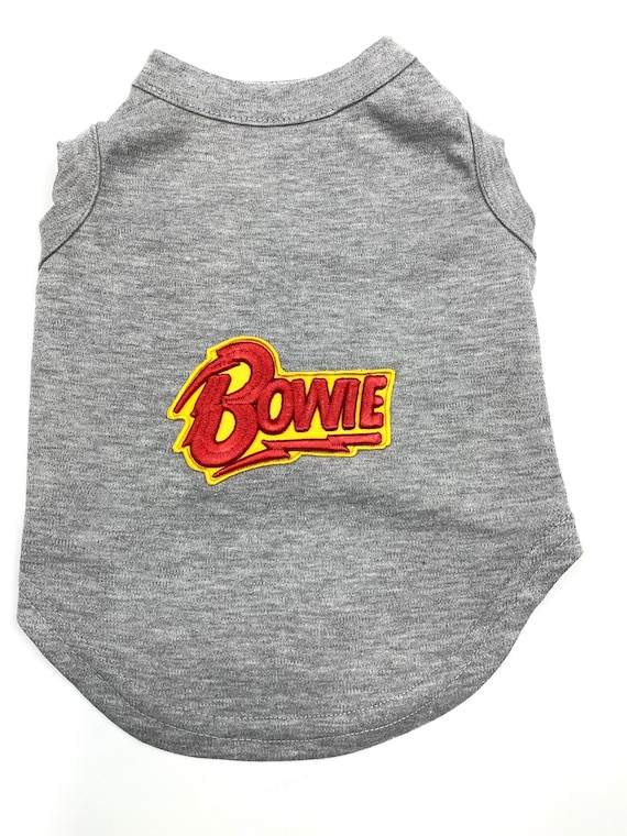 David bowie sale dog shirt