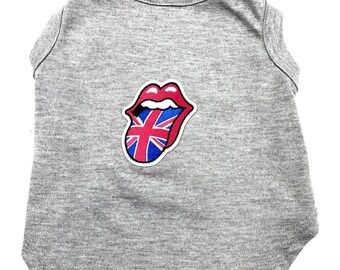 Rolling stones dog shirt Clearance