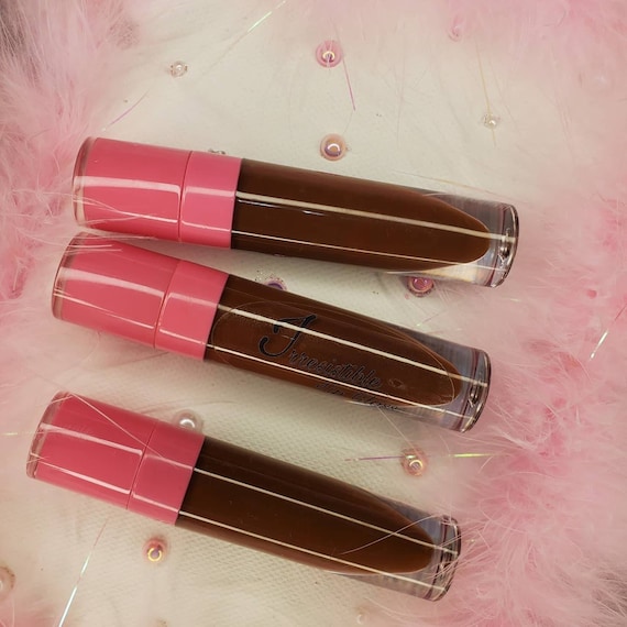 Brown Pigmented Lip Gloss Etsy
