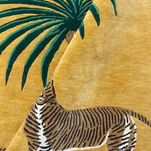 Hand getuftet Teppich braun gelb Tiger Wolle Bereich Teppich für Wohnzimmer Schlafzimmer Küche Kinderzimmer Eingang Büro 5X8 8X10 9X12 10X14 Benutzerdefinierte Teppich