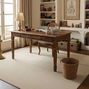 Tappeto tuftato a mano in lana color beige burro per soggiorno, camera da letto, cucina, cameretta, ingresso, ufficio, 5X8, 8X10, 9X12, 10X14, tappeto personalizzato