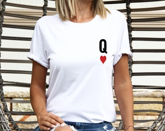 Queen of Hearts T-Shirt: Soft Cotton Unisex Tee