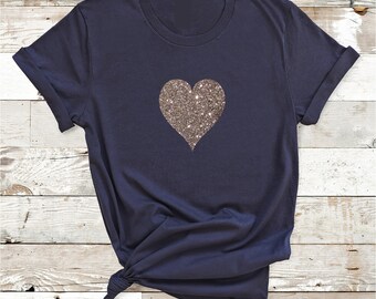 [CPGN STUDIO]★25SS★GLITTER HEART CROP SHORT SLEEVE T-SHIRT BW242_KF7712