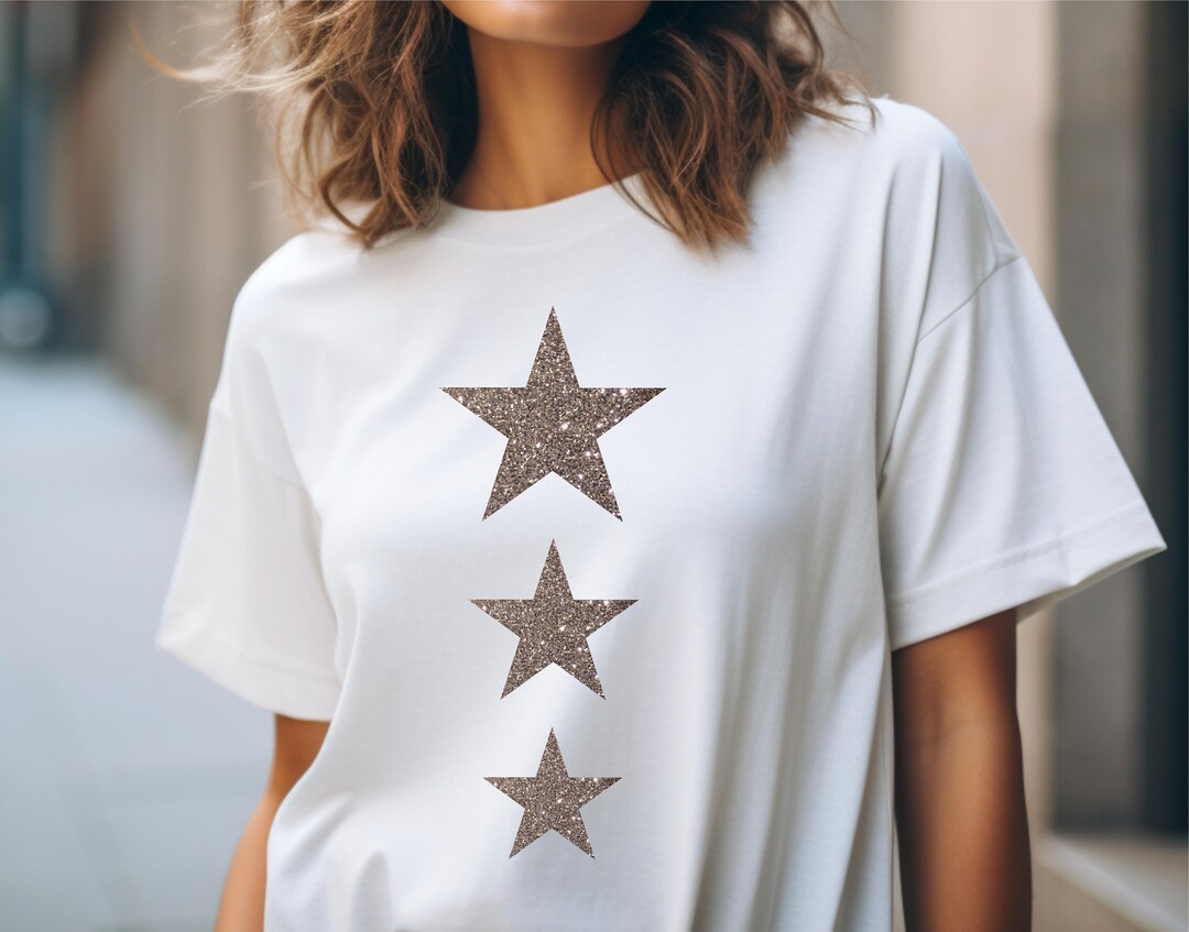 Silver Star Unisex Oversized Standard T-Shirt