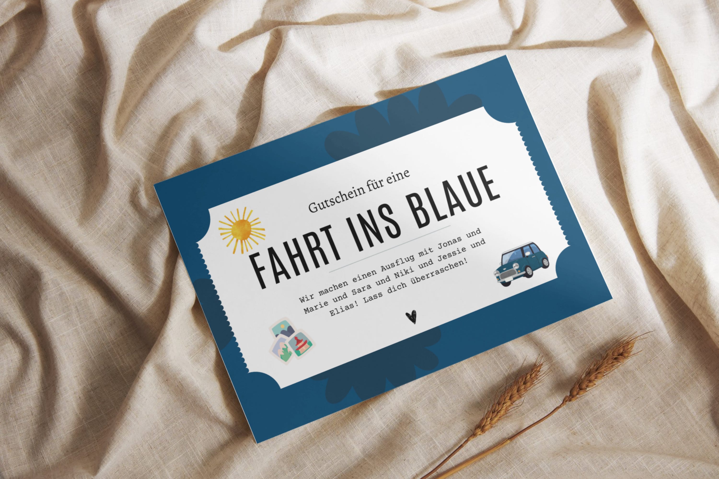 Ausflug Vorlage Gutschein Für Einen Schönen Tag www.etsy.com