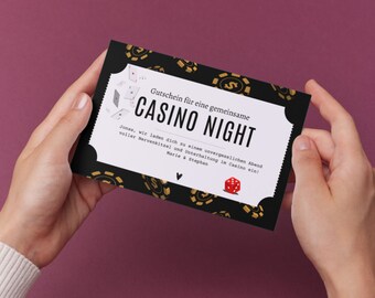 Whitman And Daughter Grußkarte Golden Retriever Spielautomat - 12,7x17,8 Cm, Blanko, Casino-Design