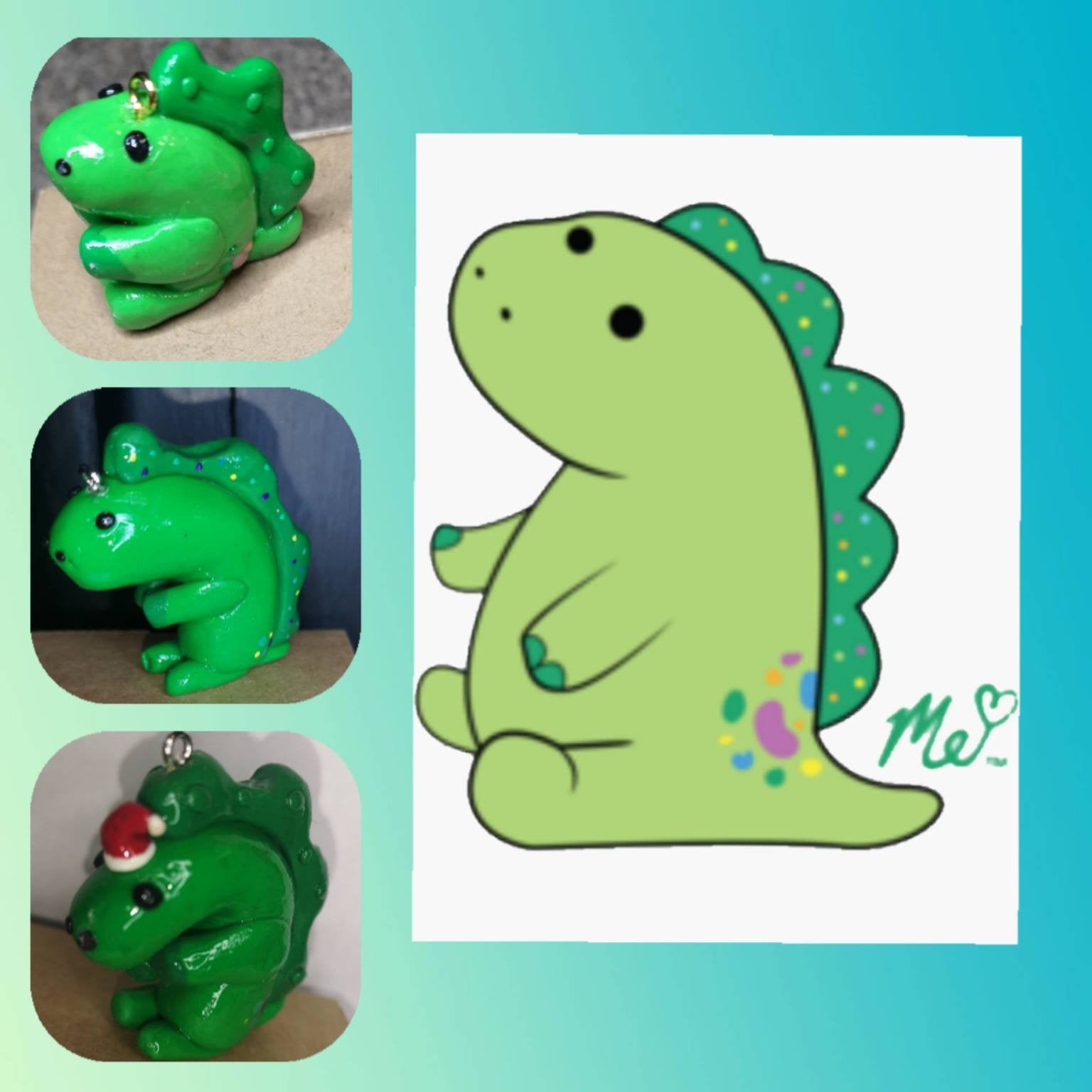 pickle the dinosaur plush by moriah elizabeth