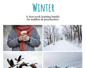 Invierno: Guía de actividades y plan de estudios para niños en edad preescolar y niños pequeños - Archivo digital solo por Rundle Press