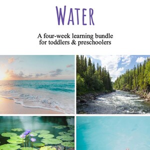 Water: A Four-Week Toddler Activity Guide