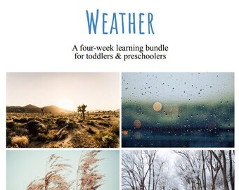 Weather: A Four-Week Long Activity Guide