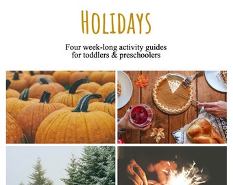 Vacaciones: una guía de actividades para niños pequeños de Rundle Press