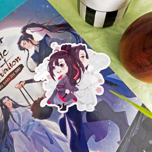 MDZS / Demonic Cultivation / Wangxian / MXTX / Danmei / BL / Cute Couples Sticker / Anime / Donghua