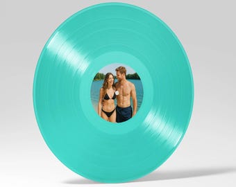 Custom Vinyl Record: 12" Personalized Mixtape with Photo & Songs | Your Custom Color Disc