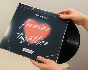 Custom Vinyl Record Mixtape – Personalized 12 Inch LP