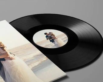 Mixtape pour disques vinyles 12" personnalisée - Etiquettes et couvertures d'album personnalisées