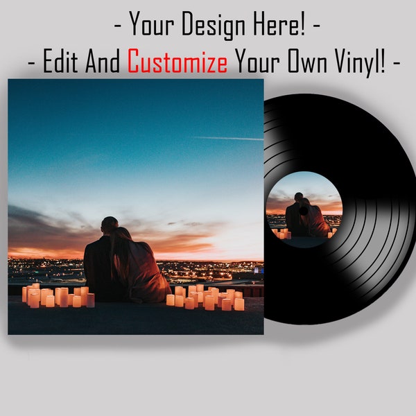 Create Your Own Vinyl Record Etsy