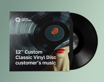 Custom 12" Vinyl Record Mixtape – Personalized Music Album