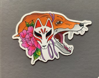 Máscara Kitsune