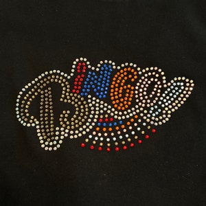 Bingo Rhinestone Template, SS10 Design - Etsy