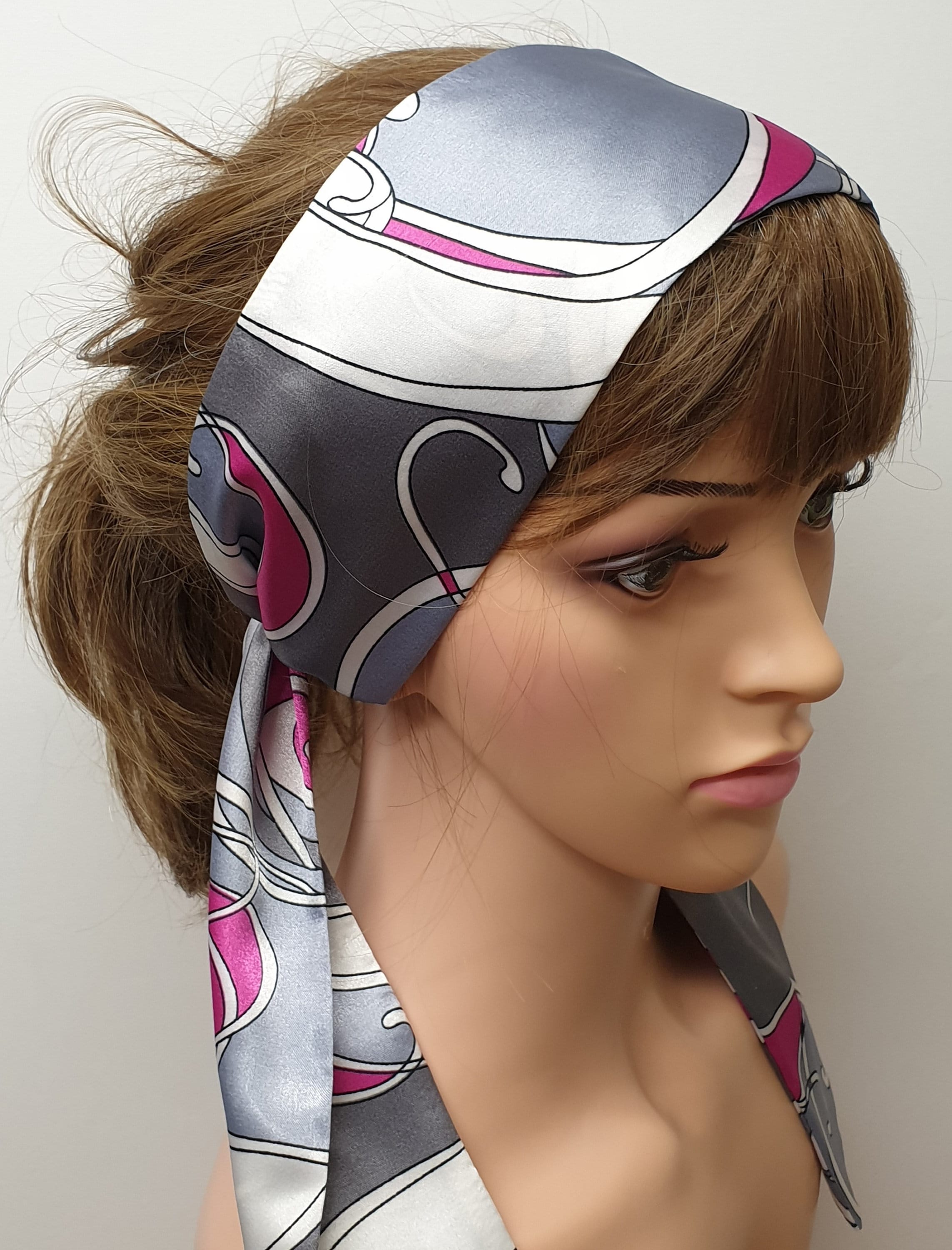 Satin head scarf women head wear satin head wrap head Etsy