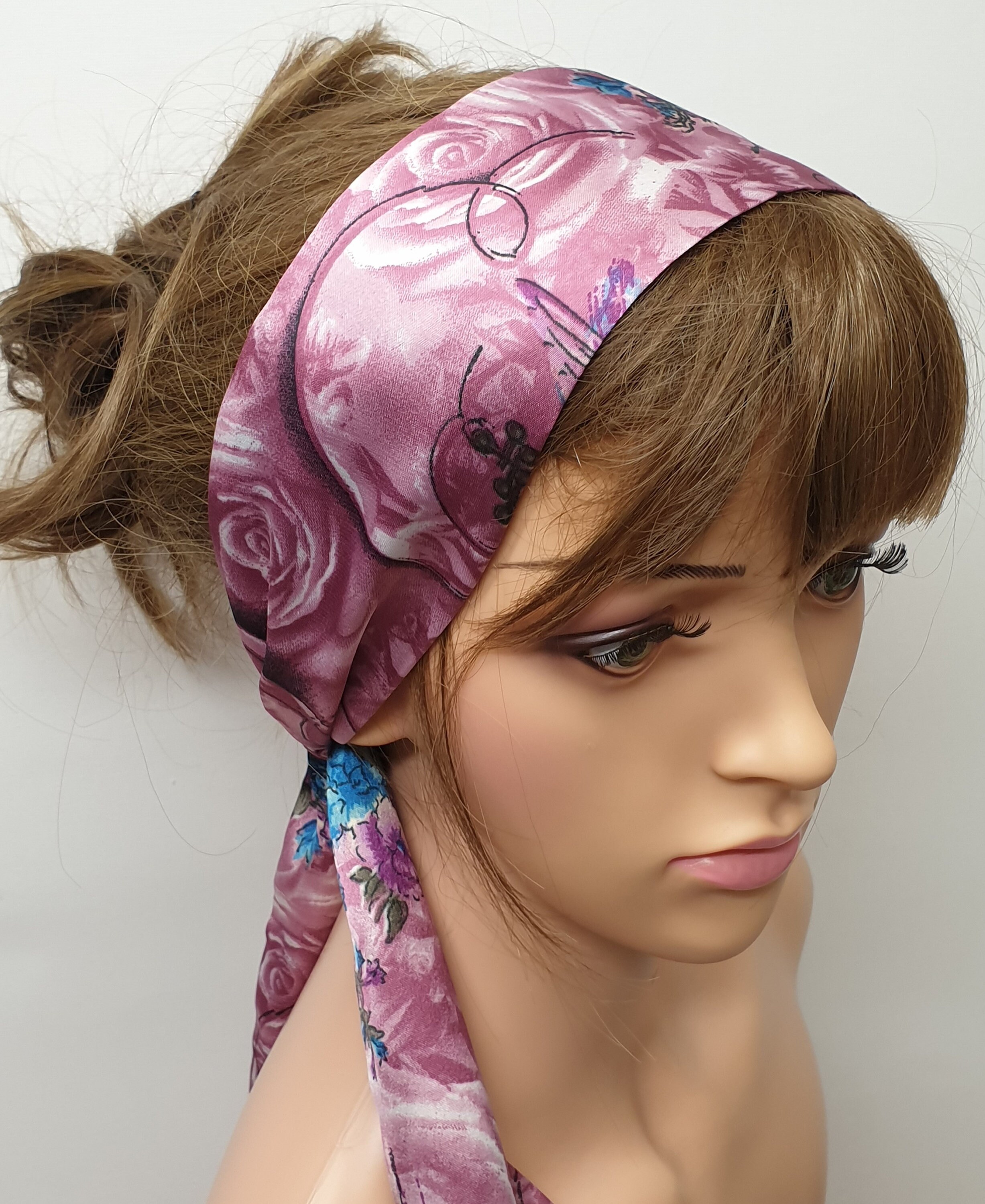 WHJSHOP Damen Satin Schal - Mexiko Flagge Design, Vielseitig Tragbares Accessoire