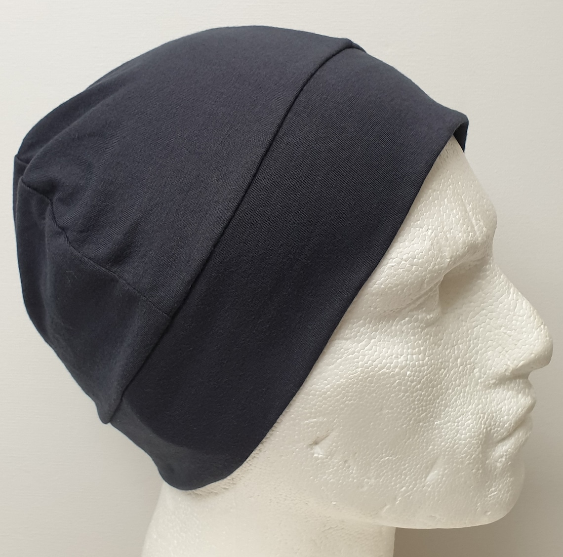 Dark grey chemo hat men chemotherapy hat cotton jersey Etsy