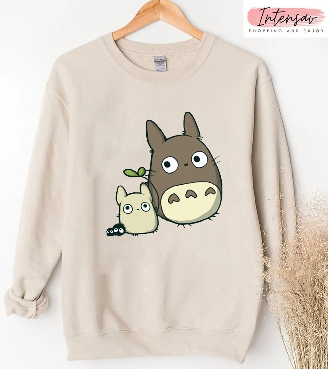 Discover Camiseta Totoro Mi Vecino Tonari No Totoro para Hombre Mujer