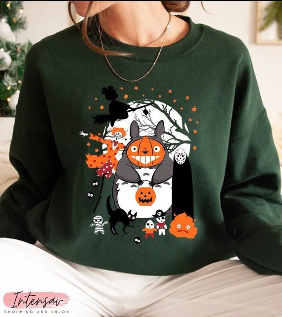 Totoro Halloween Comfort Colors® Shirt, Studio Ghibli Anime