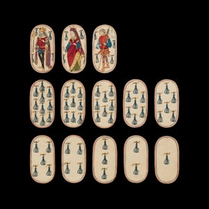 The Cloisters, Historically Accurate Size Flemish Hunting Card Set ...
