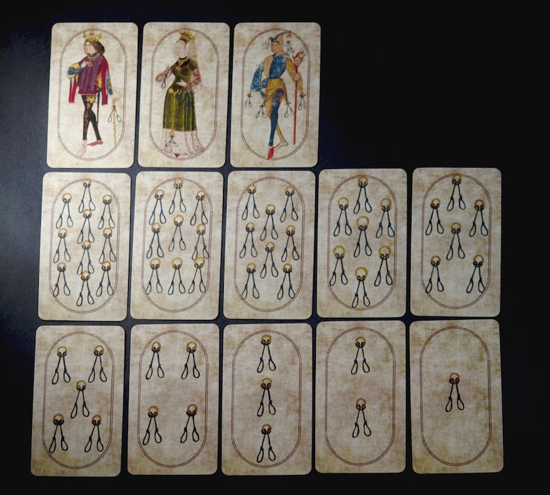The Cloisters Flemish Hunting Card Set Playing Cards - Etsy