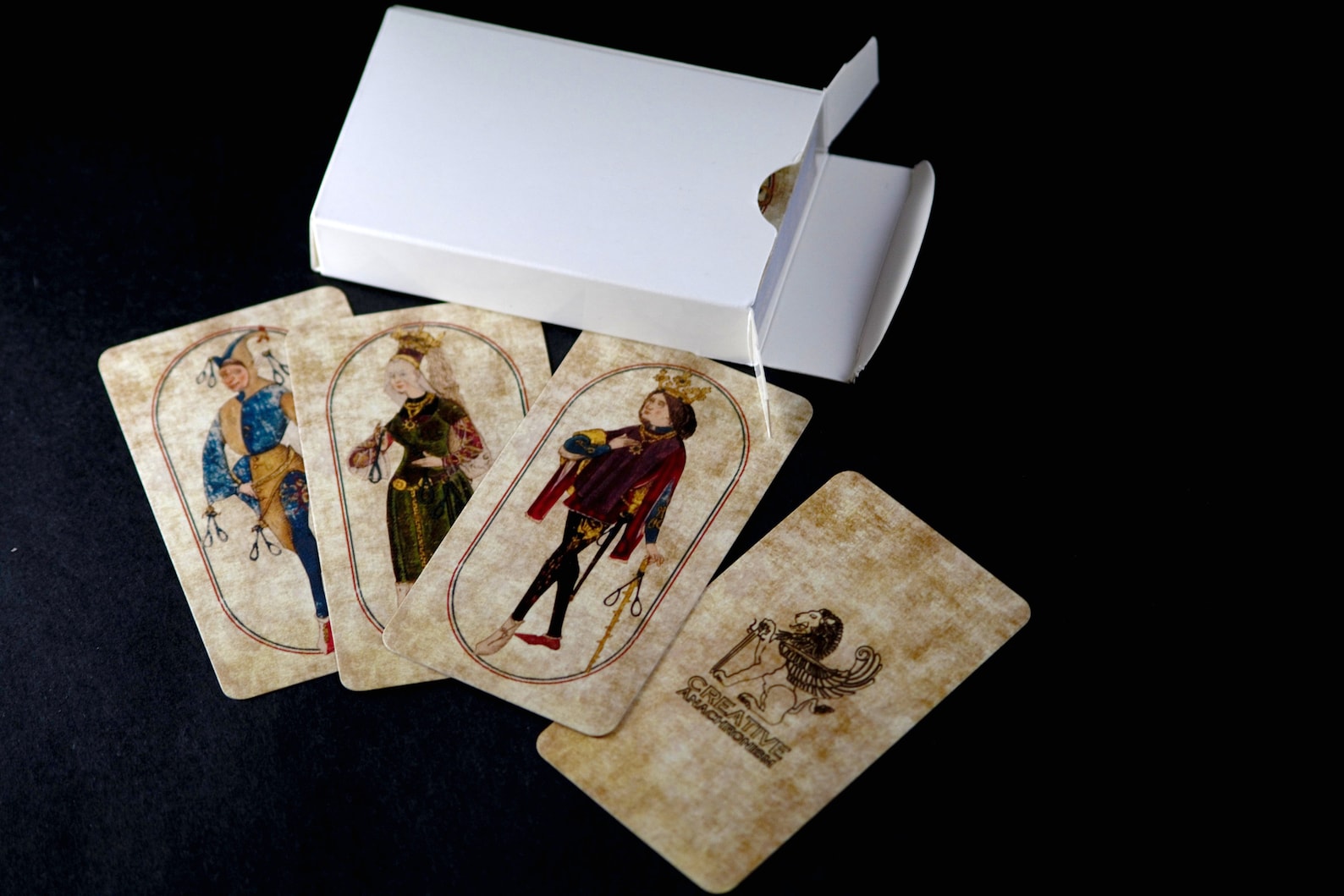 The Cloisters, Flemish Hunting Card Set, Playing Cards, Medieval, SCA ...