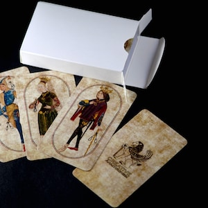 The Cloisters, Flemish Hunting Card Set, Playing Cards, Medieval, SCA ...