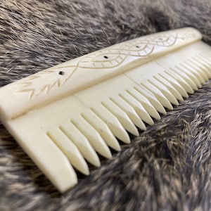 Medieval Bone Comb, SCA, Creative Anachronism