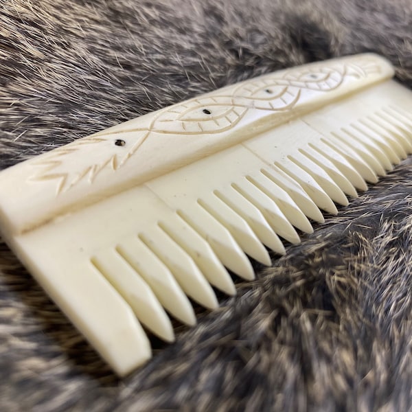 Medieval Bone Comb, SCA, Creative Anachronism