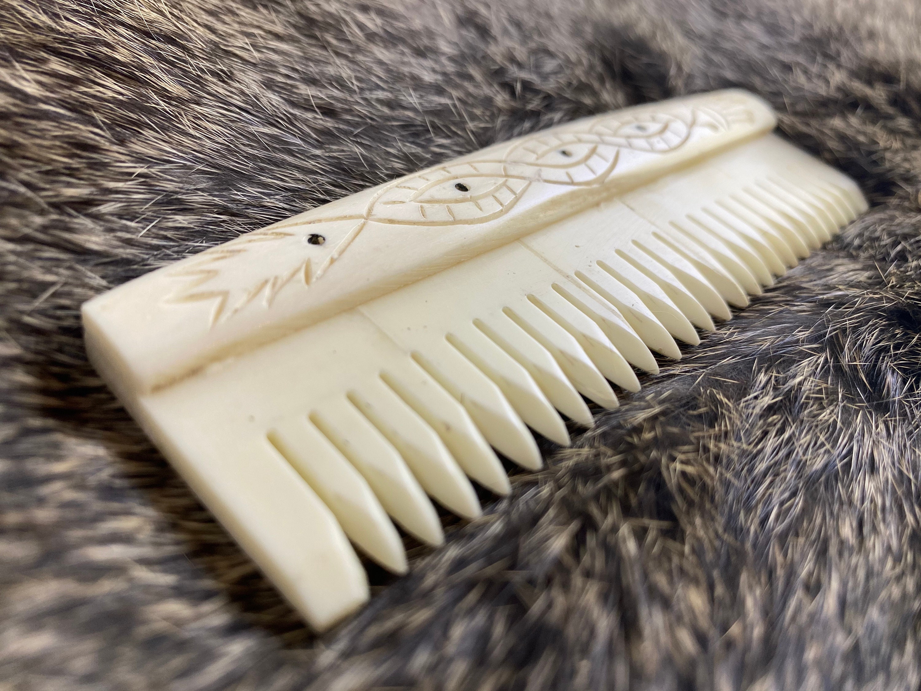 Medieval Bone Comb SCA Creative Anachronism Etsy