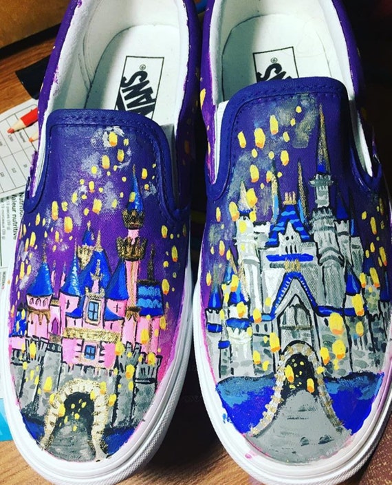 custom disney vans