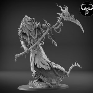 Spectral Plague Overlord | Ghost Rat | 120mm Oval Base | Premium 3D Printed Fantasy Tabletop Miniature for Gaming | 25mm 28mm and 32mm |