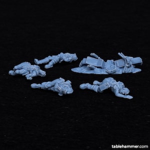 Human biker casualties (Combineers)