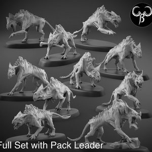 Blood Hounds | 60x35mm Oval Base |