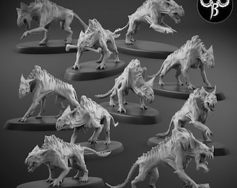 Blood Hounds | 60x35mm Oval Base |