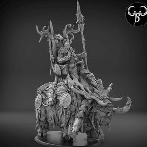 Frost Tusk Leader | Ogre Mount rider Mammoth | Ogres Sons of the Everfeast |