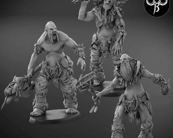 Caminante de la cima gigante / Set A / Hijos del Festín Eterno / Base ovalada de 90 mm