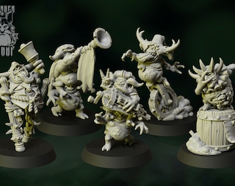 Pequeños demonios de pus / Circo infectado / Juego de 5