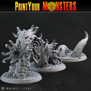PESTILENT DEMON WORM | Head, Body and Tail | Plague Army of Spooky Swamp